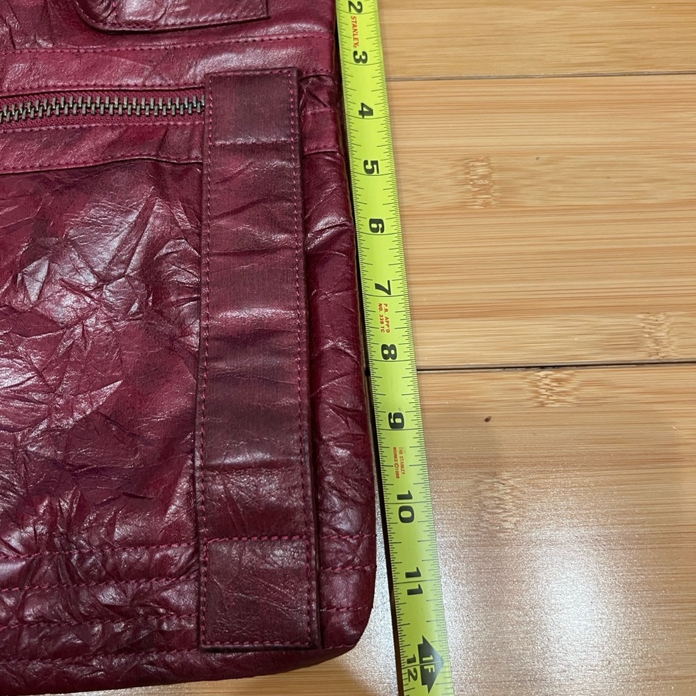 Matt & Nat Deep Red Vegan Leather Bag - Picture 6 of 7